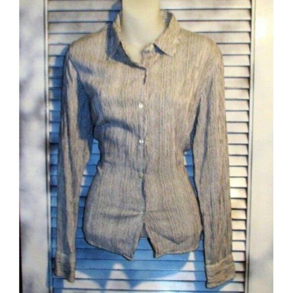 Telluride Clothing Co. Sz 10 Striped Button Down - Picture 10 of 10